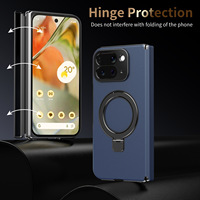 Étui de téléphone en cuir HMJ Wholesale avec support et chargement magnétique pour Google Pixel 9 10 Pro Fold