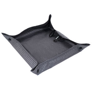 Boîte de rangement pliable portable, étanche, petite boîte à outils pour le camping, la randonnée, plateau de rangement carré pliable pour articles divers - Product Image 5