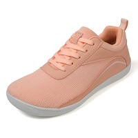 Chaussures minimalistes à bout large pour hommes et femmes, respirantes en maille, plates, décontractées, pour la marche, semelle en caoutchouc, baskets personnalisées OEM ODM