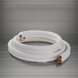 Factory Direct Refrigeration Copper Pipe Coil With <strong>Pre</strong> <strong>Insulated</strong> Design for Split AC HVAC Cooling System Installation - Product Image 3