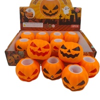 Großhandel Halloween-Geschenke Kürbis-Geist Squishy Spielzeug TPR Stressabbau Lustiges Feiertags-Quetschspielzeug Halloween Squishy Toys