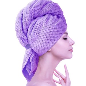 Turbante de secado de cabello de belleza de microfibra personalizado salón Spa peluquería turbante <span class=keywords><strong>toallas</strong></span> envoltura <span class=keywords><strong>para</strong></span> barbería - Product Image 3