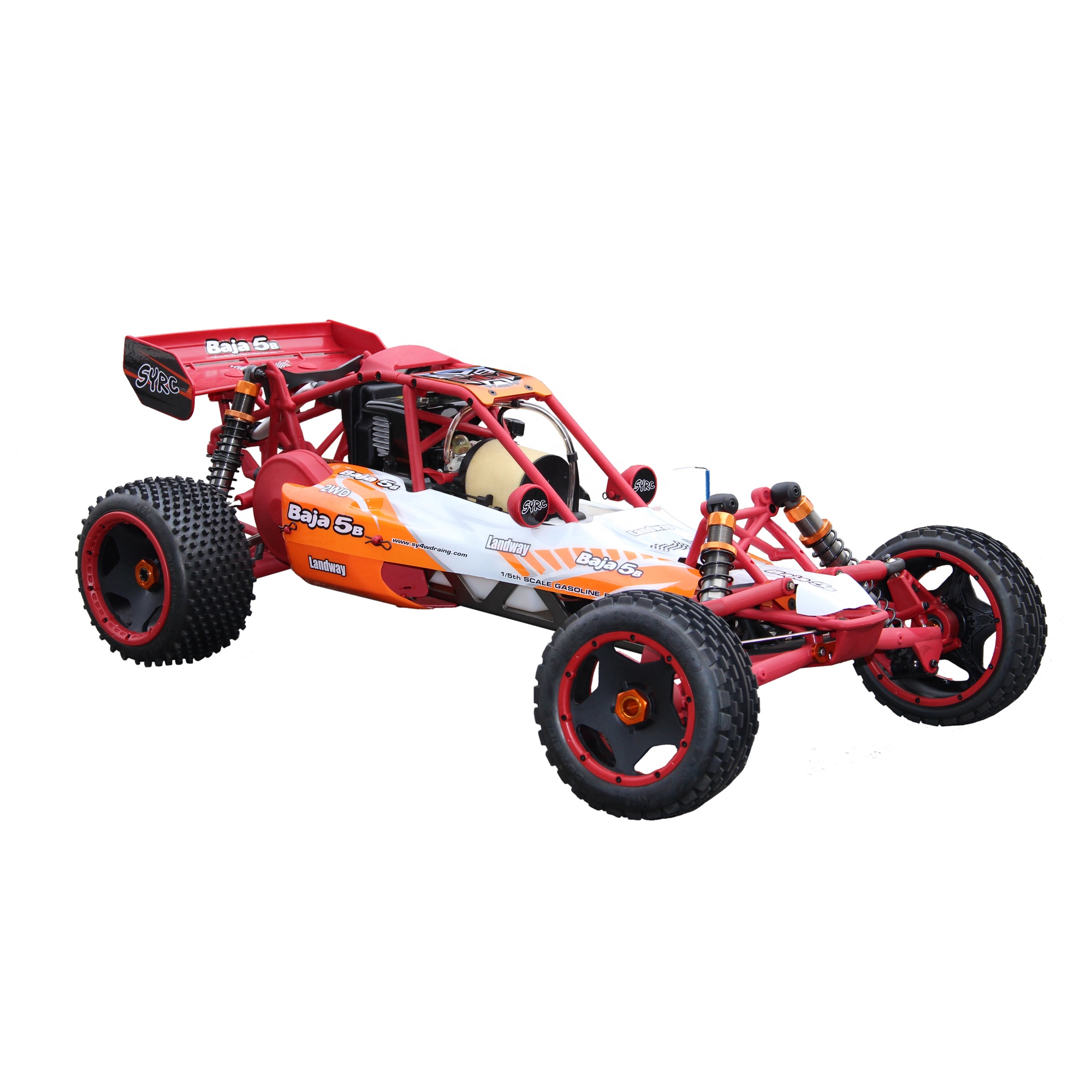 1/5 RC Baja 5B 2.4G RWD 80km/h 30.5ccガス燃料RCバギー