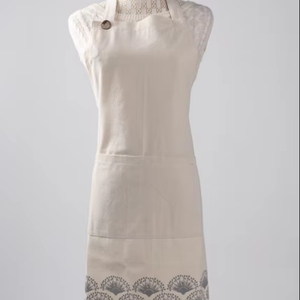 Tabliers de cuisine en coton égyptien de qualité supérieure, confortables et pratiques, avec sangle de cou réglable, délai de livraison d'échantillon de 7 jours, vente en gros, en stock - Product Image 1