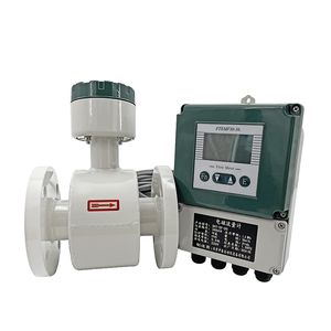 عداد تدفق كهرومغناطيسي رقمي من الفولاذ المقاوم للصدأ RS485 للتحكم في السوائل الصناعية، عداد تدفق مياه مغناطيسي 4-20 مللي أمبير IP65 OEM - Product Image 2