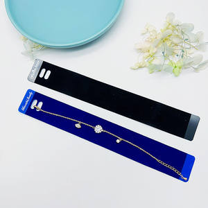 3*21 <span class=keywords><strong>plastique</strong></span> bracelet <span class=keywords><strong>carte</strong></span> carton bijoux emballage <span class=keywords><strong>carte</strong></span> PVC autocollant suspendu flanelle <span class=keywords><strong>carte</strong></span> hot silver listing - Product Image 3