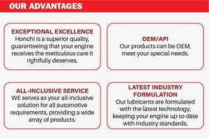 HONCHI 4L 1L <b>Fully</b> <b>Synthetic</b> Gear <b>Oil</b> SAE 80W90 GL-5 Best Quality Manual Transmission Fluids Provides Smooth Gear Box - Product Image 6