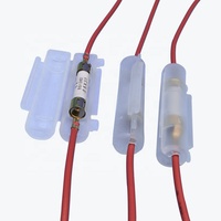 Adaptateur de prise JFS en promotion avec porte-fusible et fusibles à lame 5A-30A, 12V/600V, âme en cuivre, isolation PVC, longueur 150mm