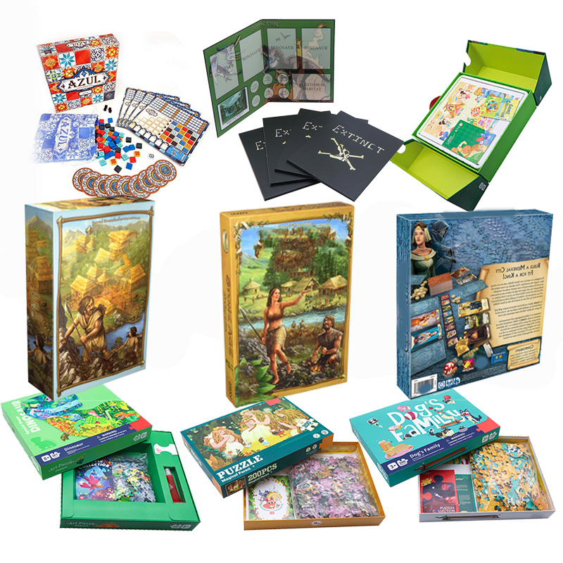Accept Custom Wholesale Family Board Games Printing card game Manufacturer