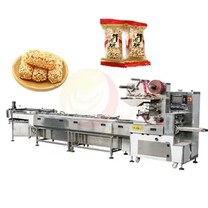 MY Slaty Biscuit Peanut Candy Bar Wrapping Automatic Lollipop Pillow Pack Machine Price
