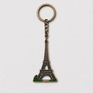 Llaveros Personalizados al por Mayor con Diseños de Construcción Clásica, Llaveros Retro de Arquitectura Europea, Recuerdo de Viaje - Product Image 3