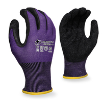 Gants de sécurité XINGYU en HPPE de calibre 15, niveau de protection A3, tricotés sans couture, enduits de latex gaufré, respirants, confortables, flexibles et antidérapants