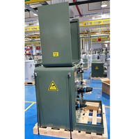 Transformateur monophasé Hentg à alimentation en boucle 13,2 kV 13,8 kV 500 kVA 1000 kVA 1250 kVA 1,5 MVA 2 MVA 2,5 MVA 3 MVA monté sur socle