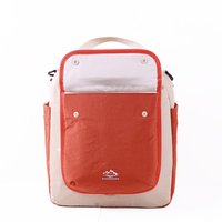 Sac fourre-tout en tissu Ripstop pour femmes, sac à bandoulière quotidien avec cordon de serrage pour les courses et les trajets en extérieur
