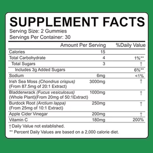 Gomitas de Vitamina D y Musgo Marino para <span class=keywords><strong>la</strong></span> <span class=keywords><strong>Tiroides</strong></span>, Inmunidad, Limpieza Intestinal, Cuidado de <span class=keywords><strong>la</strong></span> Piel, Complejo de Vitaminas y Minerales, Marca Privada OEM - Product Image 2