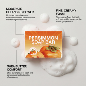 Persimmon Fresh Bath <b>Soap</b> Gentle Formula Daily Cleansing Body Skin Refreshing Bath <b>Soap</b> - Product Image 4