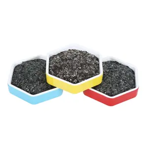 Natural Rock Slice Jagung Warna Emas Mica Flakes Lapisan Dinding Warna Serpihan untuk Epoxy Lantai Epoxy Cat untuk Lantai Beton