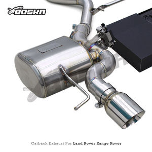 Sistema de Escape con Válvulas OEM Boska, Tubo de Escape y Silenciador Catback para Land Rover Range Rover Sport SE V6 3.0T 2013-2022, SUS304 - Product Image 4