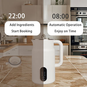 Máquina para Leche de Nueces 6 en 1, Máquina para Jugo de Soja, 6 Cuchillas de Acero Inoxidable, Autolimpieza, Retraso de 12 Horas, para Uso Doméstico, para Avena, Nueces, Soja, Alemana - Product Image 5