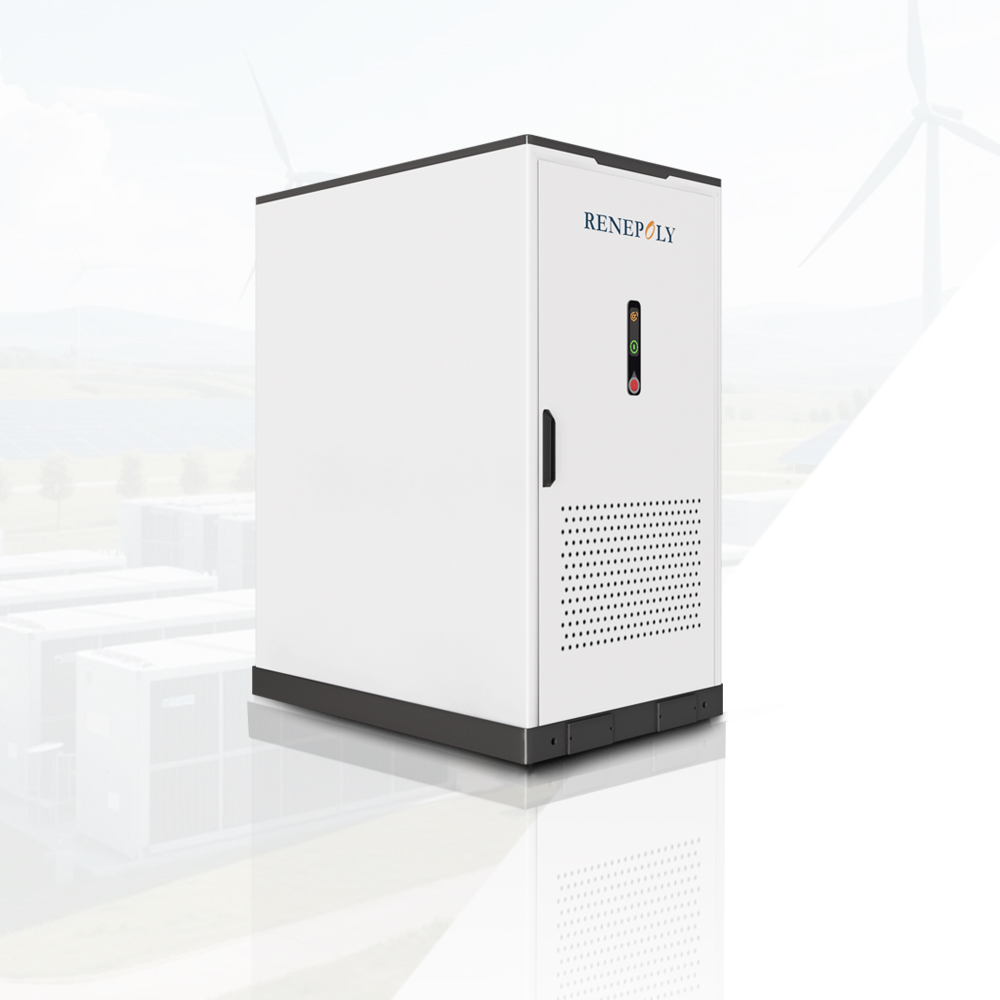 Renepoly 100kW 215kWh шкаф для хранения энергии вне сети возобновляемой энергии
