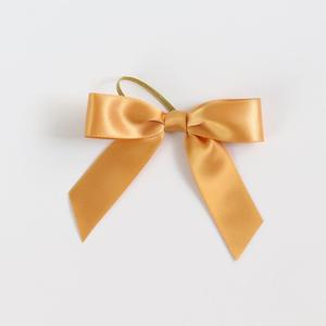 Chai Nước Hoa Màu Đỏ Đã Sẵn Sàng Phổ Biến Nhất Satin Ribbon <span class=keywords><strong>Bow</strong></span> <span class=keywords><strong>Tie</strong></span> Với Dây Thun - Product Image 4