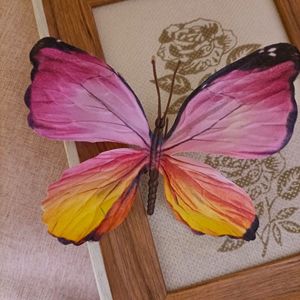 Butterfly Grosgrain <b>Ribbon</b> Hairpin Unisex Children's Cute Princess Hair Headwear Wholesale Bangs Clip Side Clip - Product Image 4