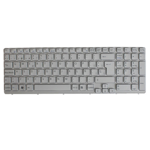 Para <span class=keywords><strong>Sony</strong></span> <span class=keywords><strong>Vaio</strong></span> SVE15 SVE1511V1R reemplazo de teclado interno blanco para computadora portátil nuevo Stock USB 3,0 teclado de computadora portátil en inglés para usuarios de EE. UU. - Product Image 4