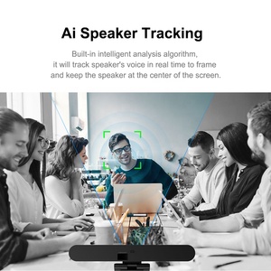 Webcam HD 4K <span class=keywords><strong>EPTZ</strong></span> avec suivi de visage IA pour visioconférence, fournisseurs de caméras USB avec microphone et haut-parleur - Product Image 6