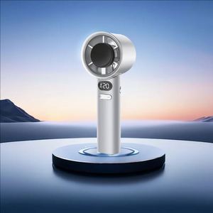 Ventilateur portable USB rechargeable sans pales, 120 vitesses, mini ventilateur électrique personnel pour cils, contrôle tactile intelligent pour la maison - Product Image 3