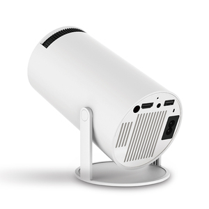 Good ulasan proyektor LED lempar pendek teater rumah luar ruangan LCD Android pintar BT Wi-Fi <span class=keywords><strong>Video</strong></span> portabel Mini 4K Projecteur HY 300