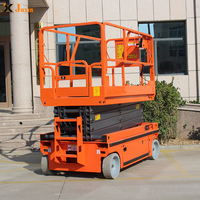 Plateforme élévatrice à ciseaux automotrice, équipement de levage hydraulique mobile, plateforme de travail en hauteur électrique pour entrepôt et atelier