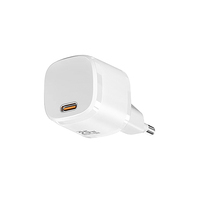 Adaptateur de chargeur GaN ultra-rapide 25W avec QC3.0/SCP/OTP pour téléphones, ordinateurs portables et appareils photo