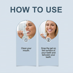 Gel de Soin des Gencives à Formule Douce, Essence Dentaire pour Nettoyage Buccal, Soin Buccal Portable pour une Haleine Fraîche - Product Image 6