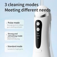 Perforateur de dents ultrasonique à haute pression Portable pour outil de nettoyage de dents électrique à usage domestique avec fil à eau orthodontique