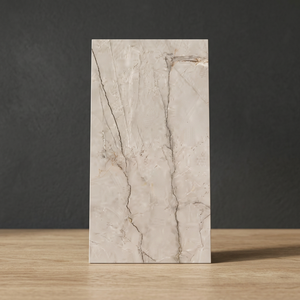 Lucas Brown Rustic Glazed Porcelain Tiles 600x1200mm Glossy New Design Bathroom Floor <b>Wall</b> Tile - Product Image 3