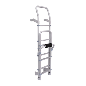 Scala Posteriore Pieghevole in Alluminio Anodizzato per <span class=keywords><strong>Camper</strong></span>, Furgoni e Roulotte con <span class=keywords><strong>Tetto</strong></span> Basso, Medio o Alto - Product Image 1