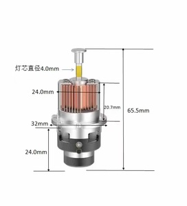 Accesorios para automóviles 360 grados 90W 10000LM Reemplazo de bombilla de xenón Conversión LED D1s D2s D3s D4s D5s - Product Image 6