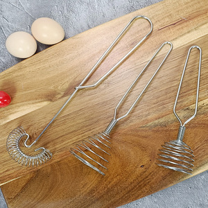 Utensilio de Cocina, Batidor de Huevos de Acero Inoxidable, Batidor Manual para Crema, Mantequilla y Pasteles, Herramienta para Hornear, Batidor de Huevos - Product Image 4