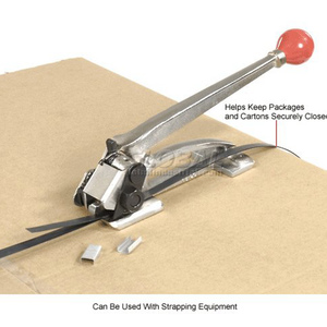 Cierre sellador <span class=keywords><strong>de</strong></span> <span class=keywords><strong>chapa</strong></span> <span class=keywords><strong>de</strong></span> Metal inoxidable galvanizado, abrazadera <span class=keywords><strong>de</strong></span> correa, hebilla <span class=keywords><strong>de</strong></span> acero, Clip <span class=keywords><strong>de</strong></span> flejado - Product Image 5