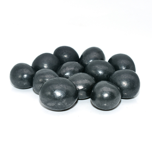 Pietre preziose all'ingrosso 20-30mm <span class=keywords><strong>Shungite</strong></span> burattate per la decorazione - Product Image 1