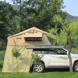 Toldo para acampar al aire libre de fábrica, tienda de campaña de techo de carcasa blanda, cama de techo de coche de lujo, cama plegable para SUV, escalera gratis para coche - Product Image 3