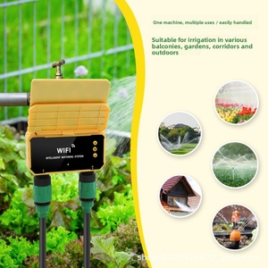 Dual Outlet LCD Display Water <b>Timer</b> Automatic Garden Irrigation Controller Smart Watering <b>Timer</b> Lawn Patio Plant Watering - Product Image 5