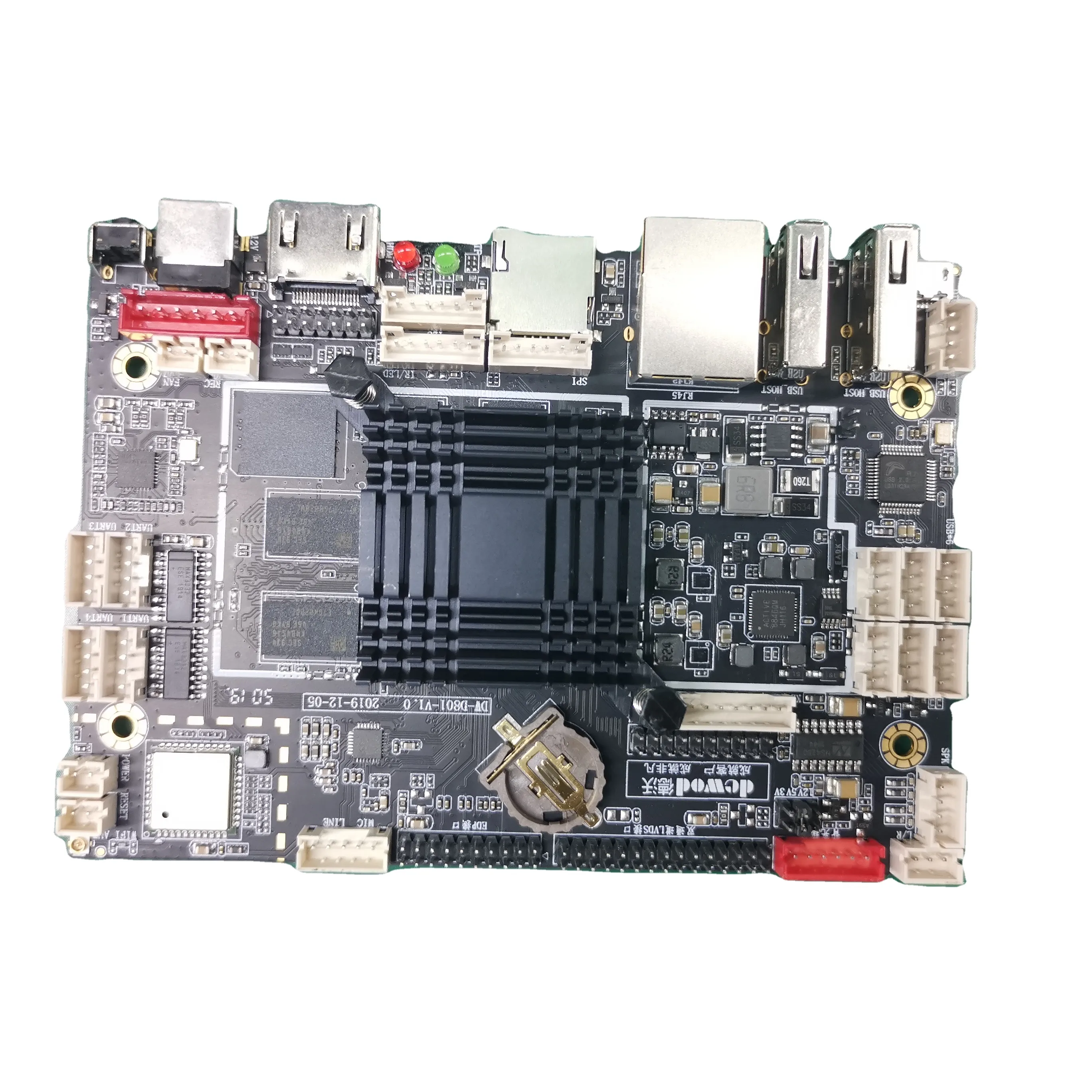 RK3288 RK3568 Linux Motherboard kios Quad Core PC Motherboard Panel sentuh industri Mainboard