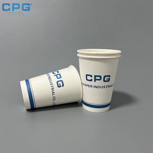 Vasos de papel al por mayor de fábrica, vasos con logotipo personalizado para regalos corporativos y artículos promocionales para empleados - Product Image 4