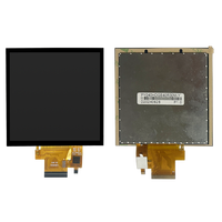 Display LCD TFT Quadrato da 4 Pollici 480*480 Interfaccia RGB Schermo Touch Capacitivo G+G IC GT911 OCA 500nits per Smart Home HMI