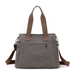 Fashion Canvas Handbags Women High Quality <b>Shoulder</b> <b>Bags</b> Designer Brand <b>Large</b> Capacity Tote Ladies Simple Shopping Hand <b>Bag</b> - Product Image 4