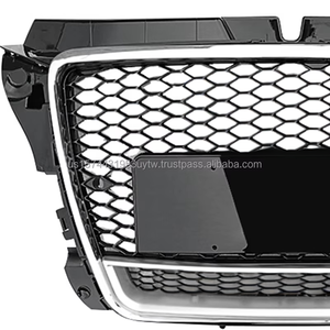 Grille de voiture ABS personnalisée de haute qualité, design RS3, pour Audi A3 S3 8P.5 8PA 2008-2012, cadre inférieur chromé, installation facile, livraison rapide aux États-Unis - Product Image 4