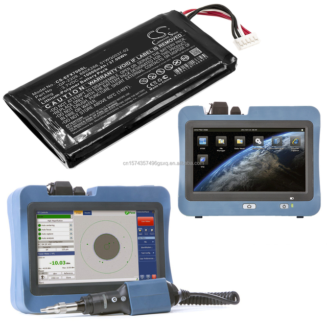 Replace battery for EXFO MAX-700, MAX-700B/C, MAX-900, MAX-900FIP, MAX-900-iCERT, MAX-FIP 01WQ0037-02, 880X266, GP-2209