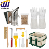 Kit d'outils d'apiculture en plastique WANJIA, nouvel ensemble d'équipement pour les apiculteurs débutants