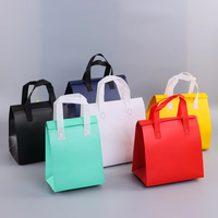 Sac isotherme jetable personnalisé avec logo pour la livraison de repas et les courses, idéal pour les aliments chauds et froids